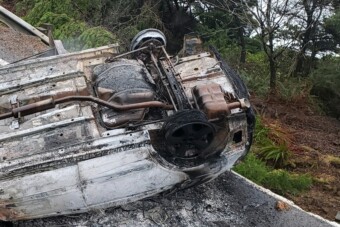 Nem törődött az útlezárással, a karma bosszút állt