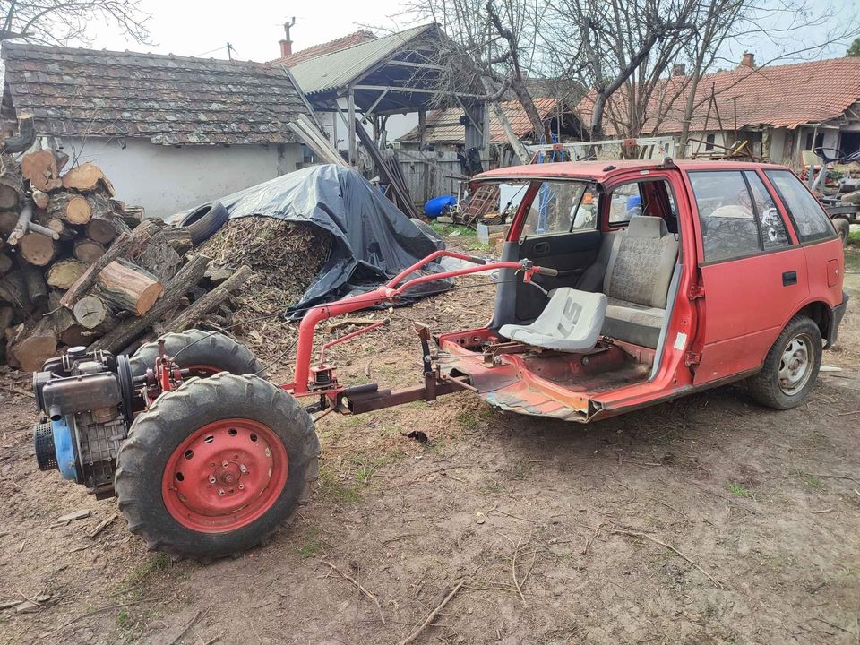 Suzuki Swift kistraktor eladó, csapj le rá, mert ha valami, akkor ez unikum 2
