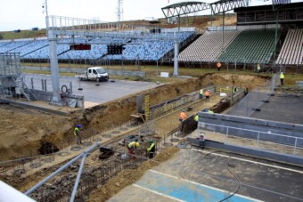 Romokban a Hungaroring, alagút épül a pályán