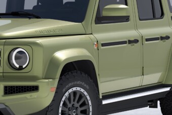 Veterán külsejű villanyterepjáró érkezik