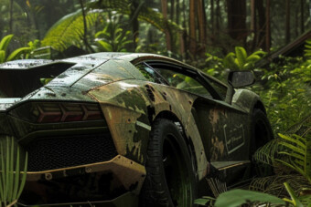 140 milliós sportautót találtak az esőerdőben