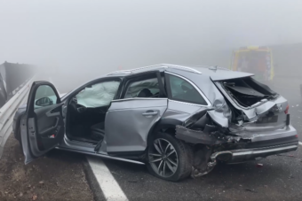 Roncsteleppé vált az M7-es a tömegkáosz után