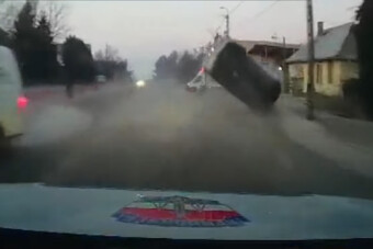 Cobra 11-be illő rendőrségi üldözés volt Csóron