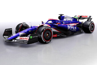 Retrós festéssel érkezett a legújabb Forma-1-es autó