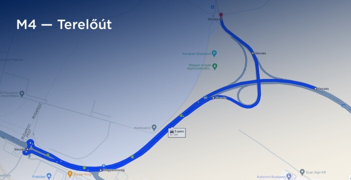Lezárják a ferihegyi reptér lehajtóját, kerülni kell 2 | Vezess Lezárják a ferihegyi reptér lehajtóját, kerülni kell 2