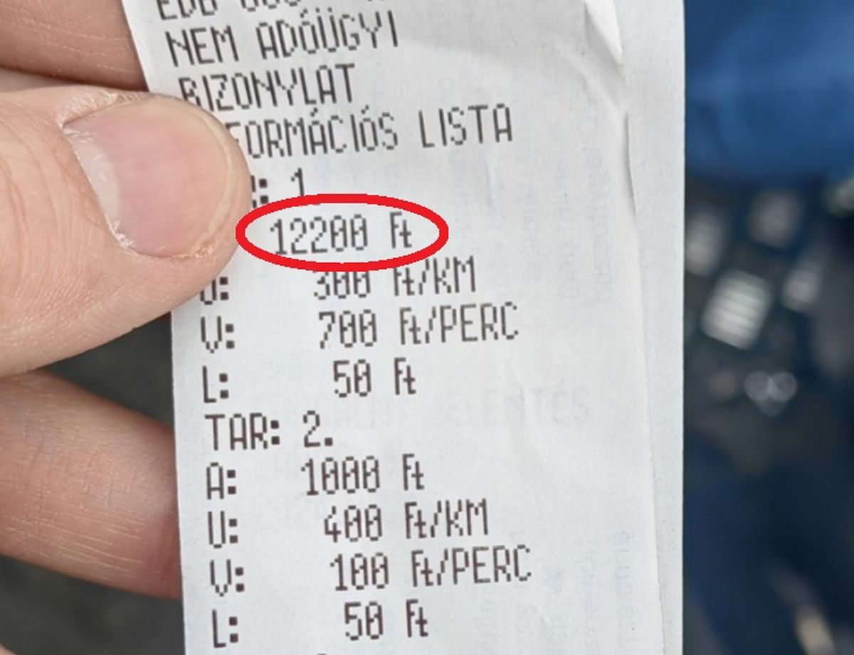 12 ezerről indult a műszaki nélkül járó budapesti áltaxis órája 1