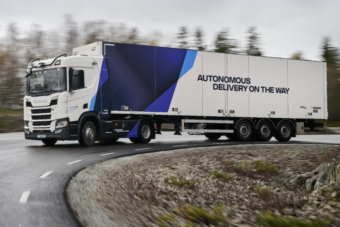 Önvezető teherautók tesztelése kezdődhet el