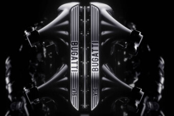 Üvöltéssel érkezik az új V16-os Bugatti