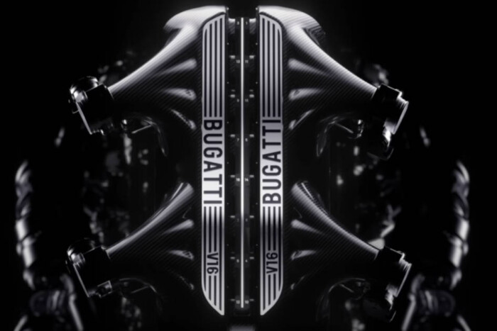 Üvöltéssel érkezik az új V16-os Bugatti