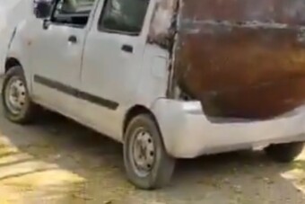 Helikopterré alakította az autóját, a rendőrök nem díjazták