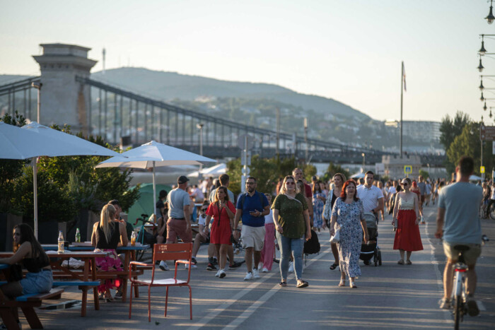A gyalogosoké lesz húsvétkor a pesti rakpart
