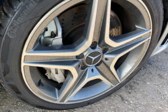 A daráló torkából mentették ki ezt a Mercedest