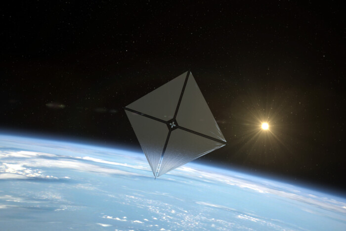 Már az űrben járnak a NASA napvitorlái