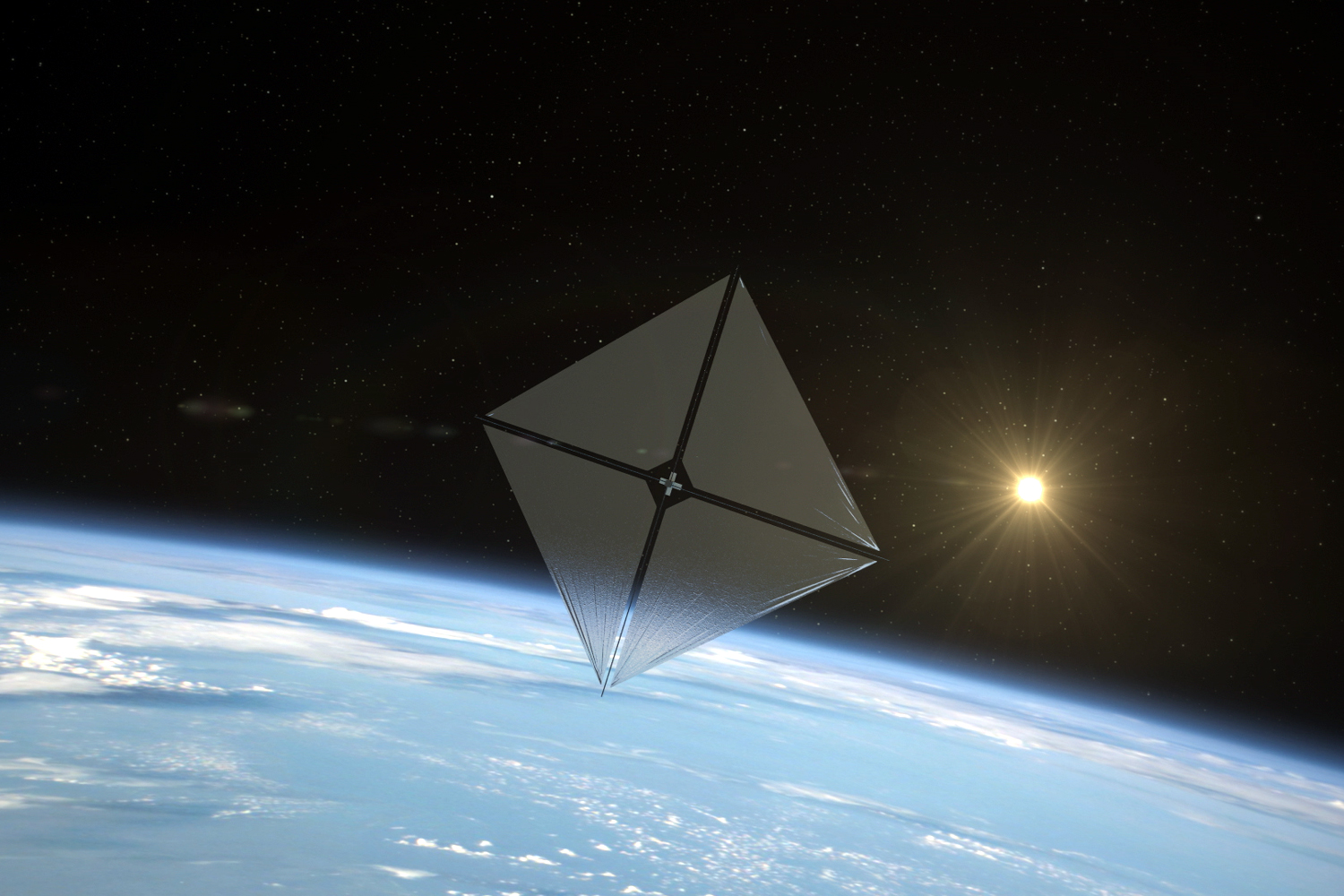Már az űrben járnak a NASA napvitorlái