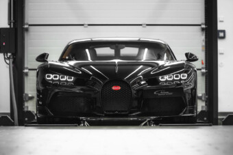 Ahogy a Bugatti Chiron teljesítményét mérik, az nem piskóta