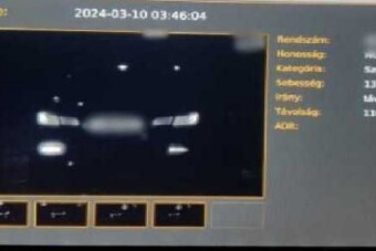 Minden ellenőrzött autó gyorsan hajtott egy budapesti akció során