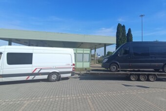 Kiakadt a túlsúlymérő a magyar határon, 650 ezerre büntették a sofőrt