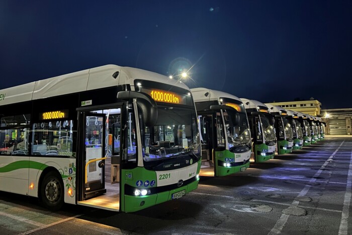 Pénzt spórolnak a miskolci villanybuszok