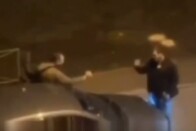 Lángra kapott a busz, az orosz sofőr puszta kézzel oltotta el a tüzet 1