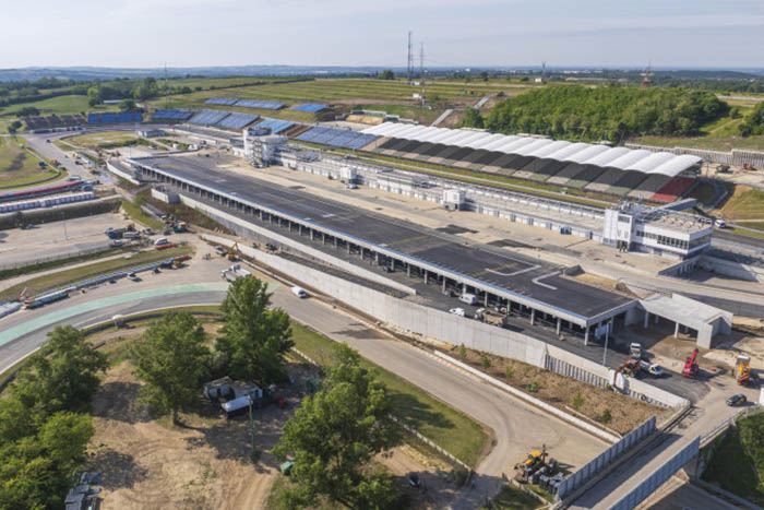 F1: Véget ért a felújítás első üteme a Hungaroringen