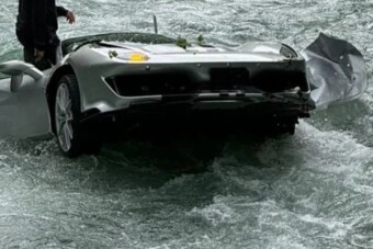 A folyóból halászták ki a 140 milliót érő Ferrarit