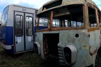 Ikarus-temetőre bukkantak Magyarországon, a látvány szomorú