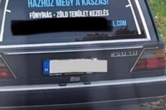 Egy ország nevet a magyar vállalkozó hirdetésén