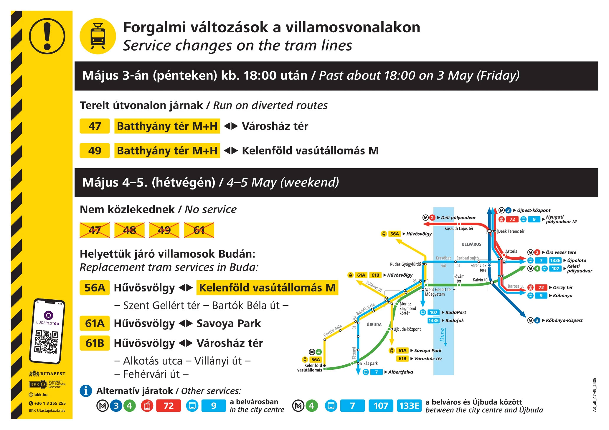 Lezárják a Szabadság hidat Budapesten 1
