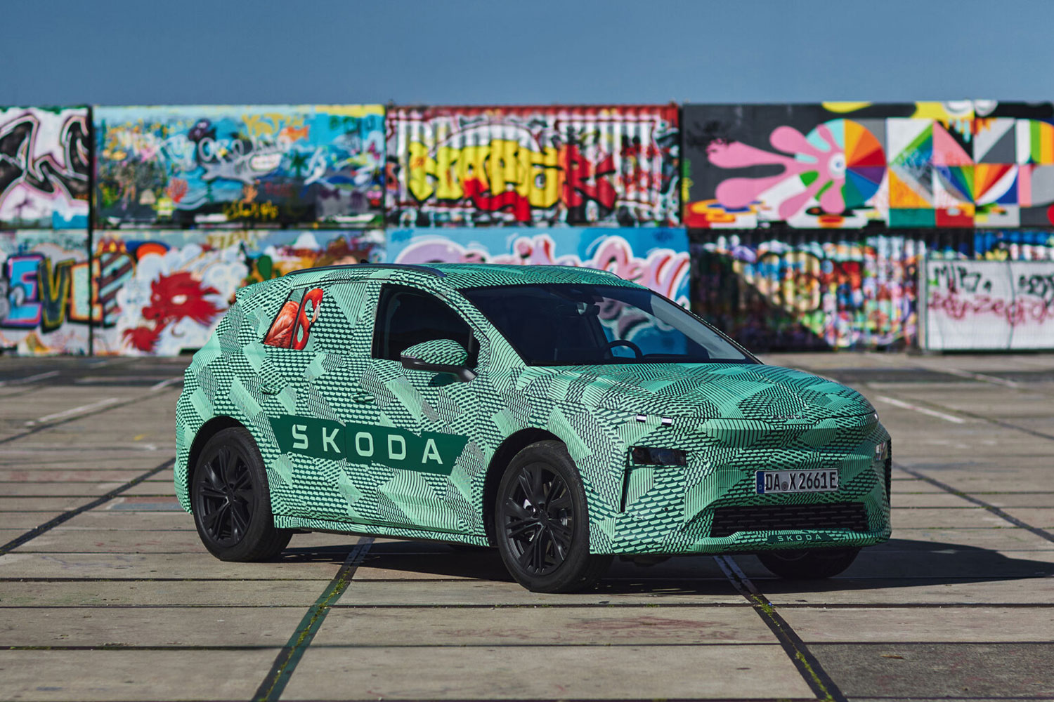 Álcázva vezettük a Škoda következő elektromos autóját 8