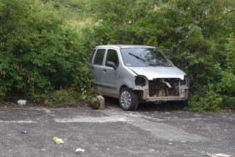 Szétszedte a lopott autót, a villanyóraszekrényben bújt el