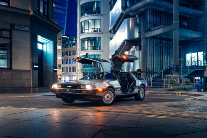 Áldás a Delorean számára hogy villanymotort kapott