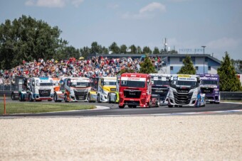 Megállíthatatlan Kiss Norbert a kamion-Eb-n
