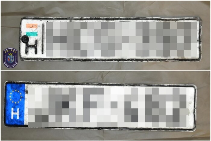 Úgy cserélgette a talált rendszámokat a kocsiján, mint a zokniját
