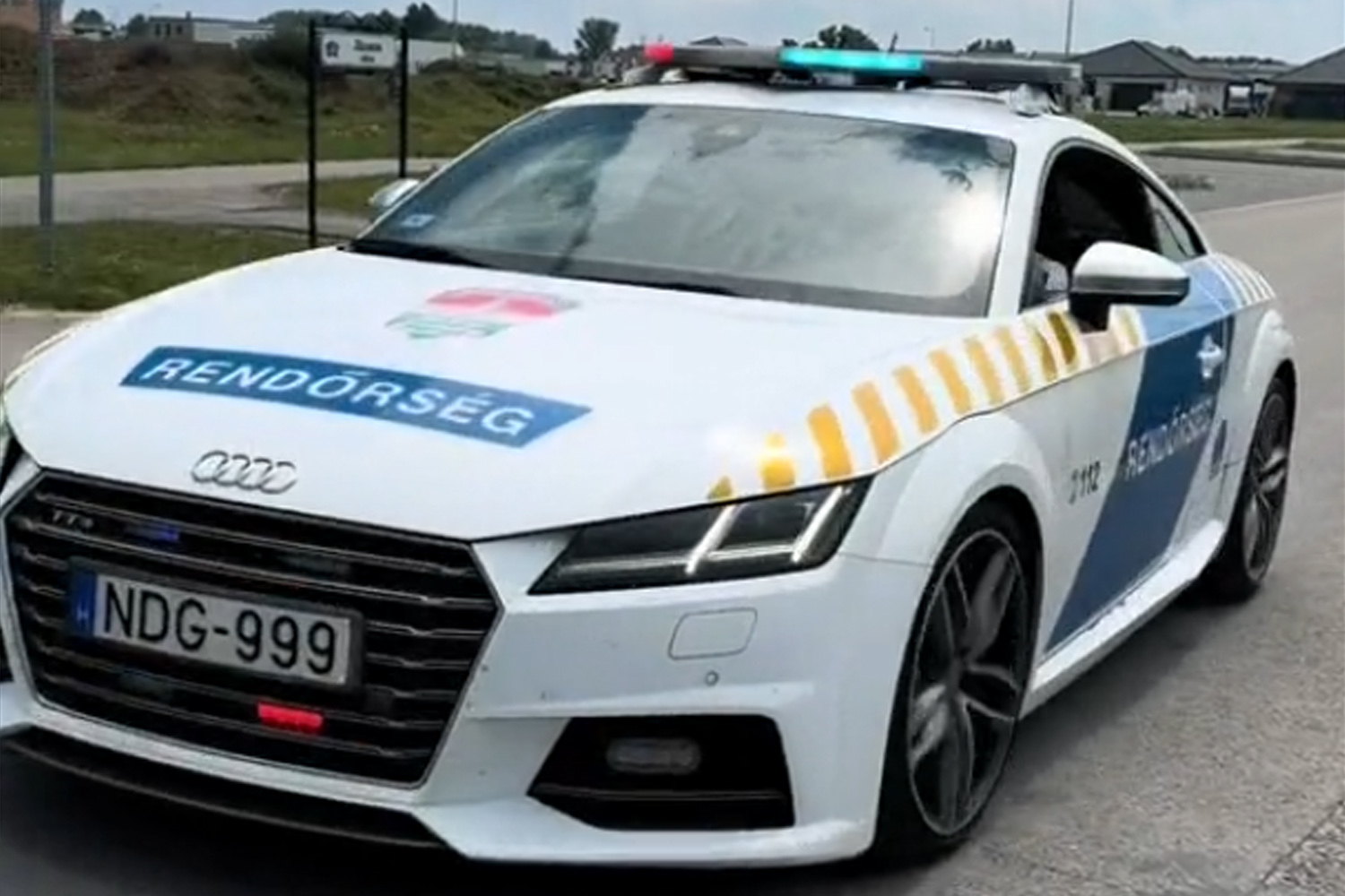 A rendőrség feltöltött egy videót, a kommentek pedig elszabadultak
