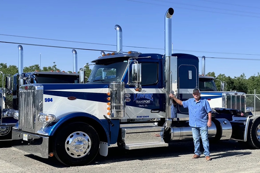 El Peterbilt vale más de cinco mil dólares