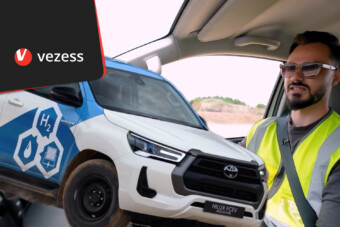 Bányában vezettük a jövő autóját