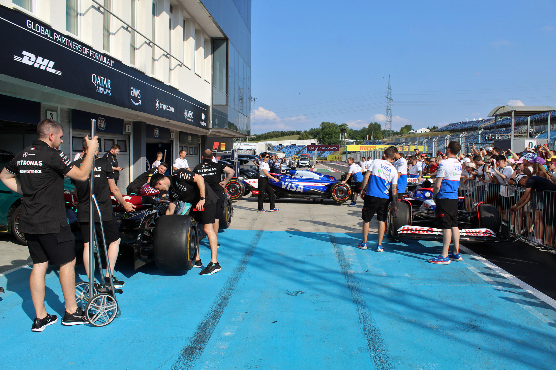 F1: Óriásgaléria a Magyar Nagydíj 0. napjáról 35