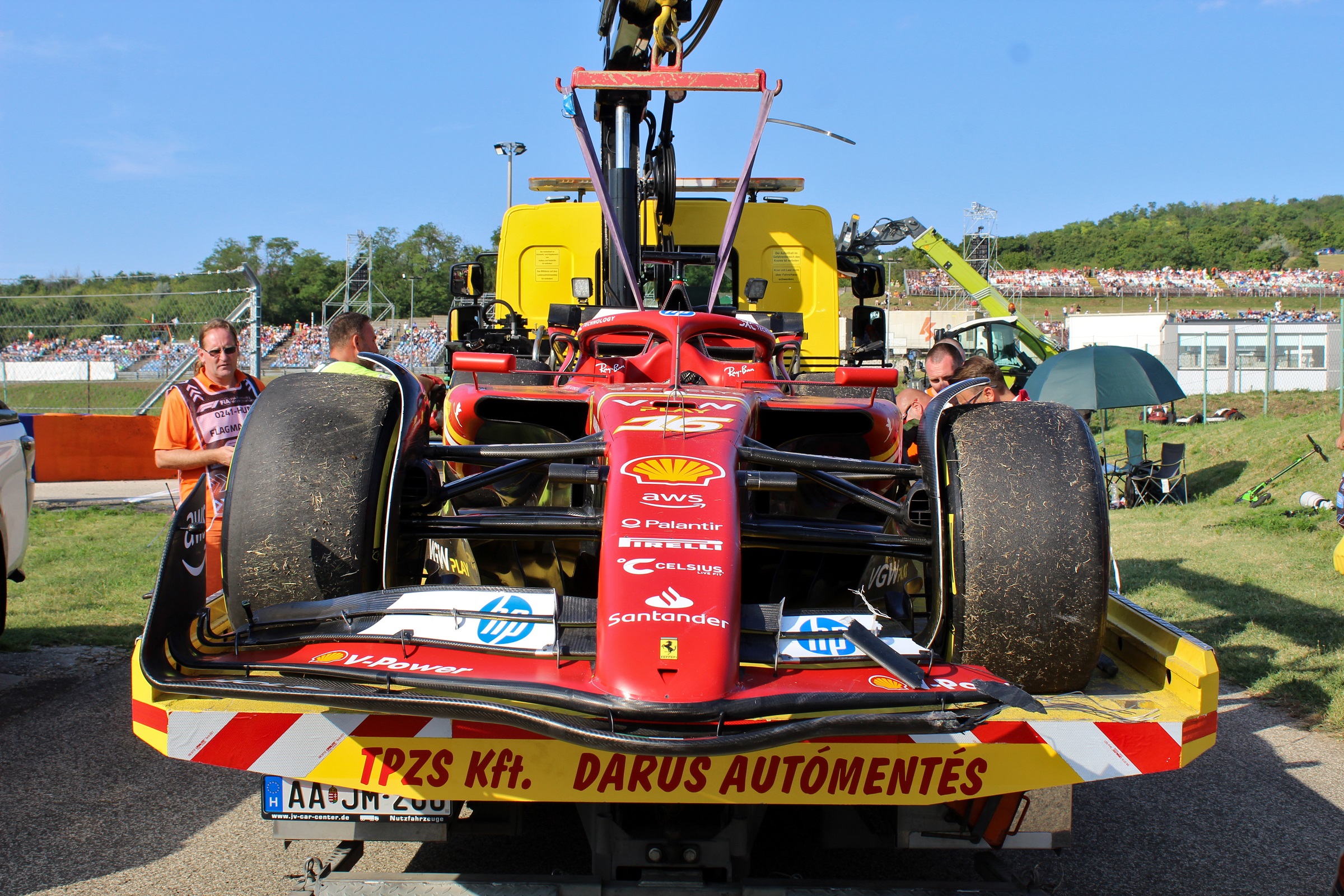 F1: Leclerc falnak vágta a Ferrarit a Hungaroringen 7