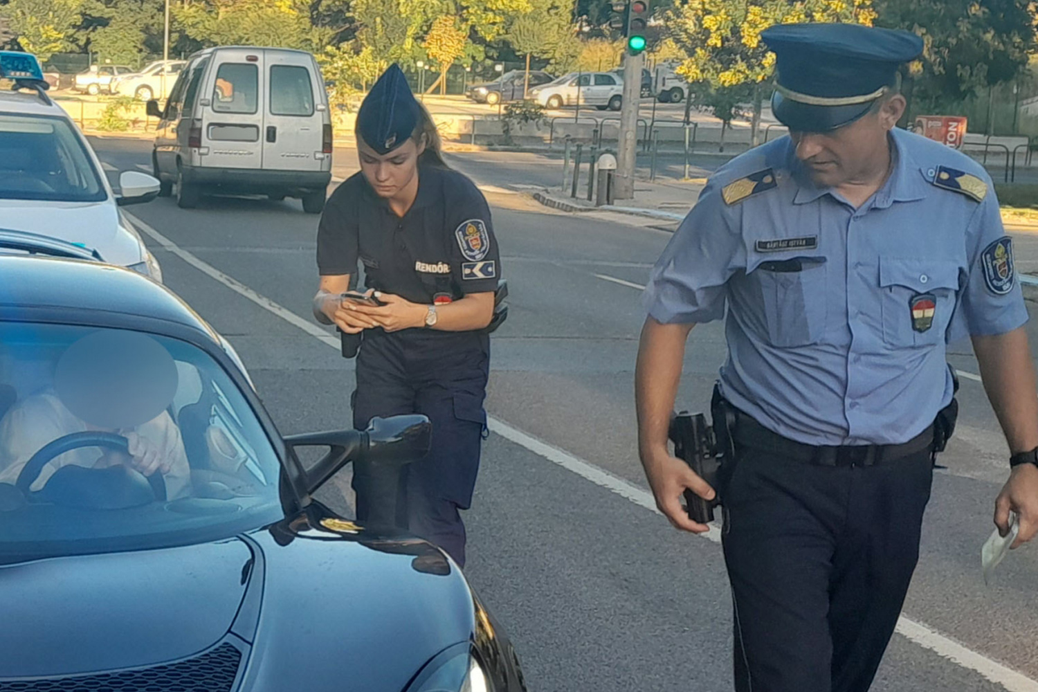 Különleges sportautót vadásztak le a budapesti rendőrök