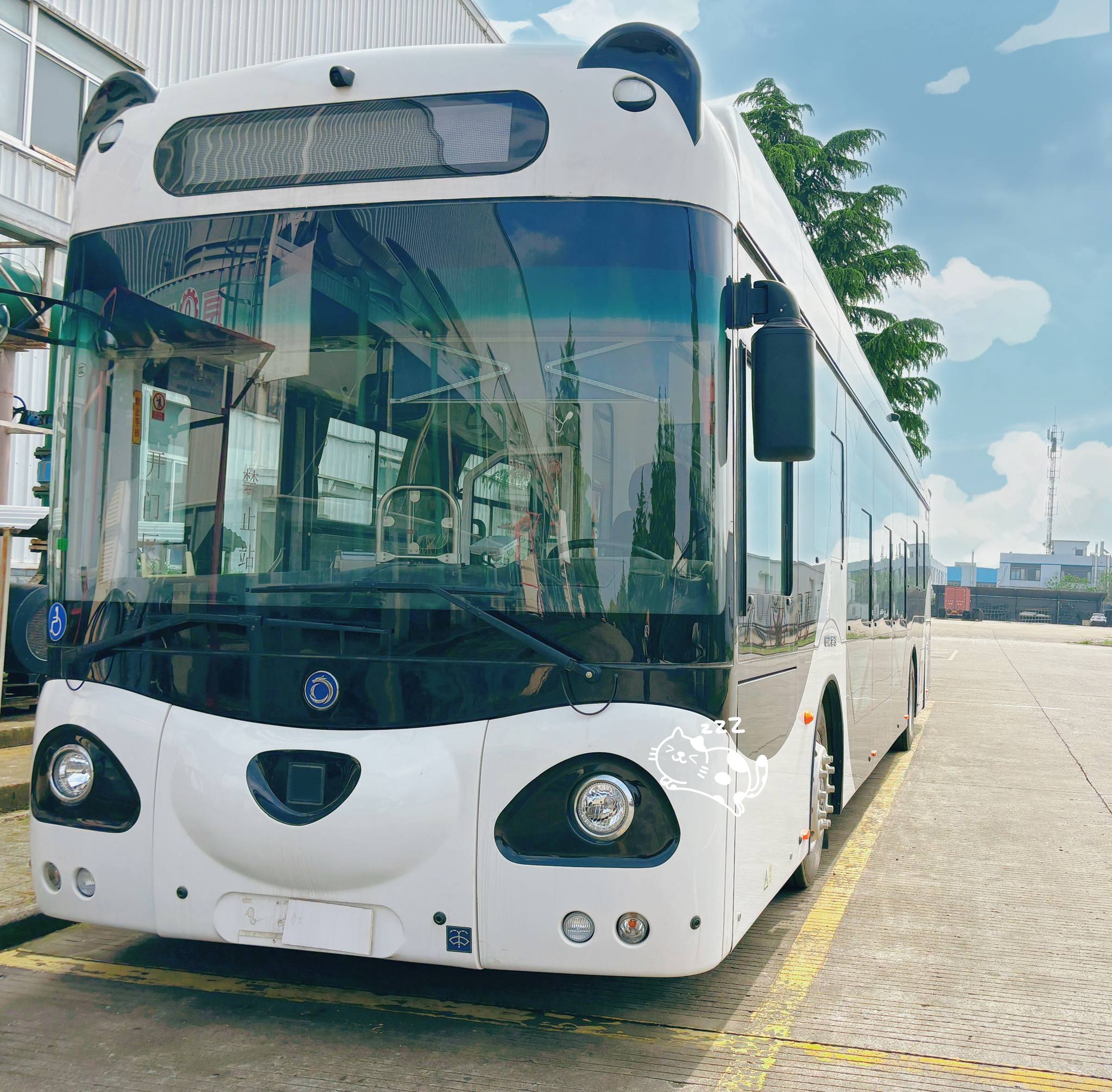 Pandák ihlették ezeket az autóbuszokat 1