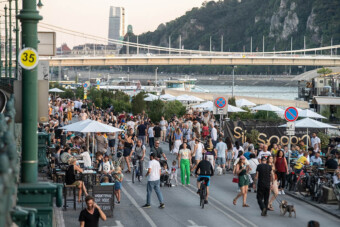 Mától három hétre lezárják a pesti rakpartot