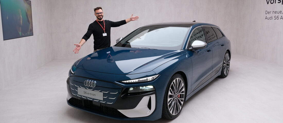 Élőben is szexi az Audi elektromos kombija!