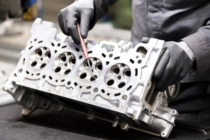 Simán beépít használt alkatrészt az autódba a szerelő 8