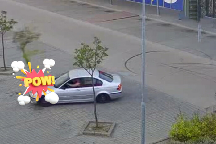 Az év legbénább utcai „driftelése” Kiskunhalason történt