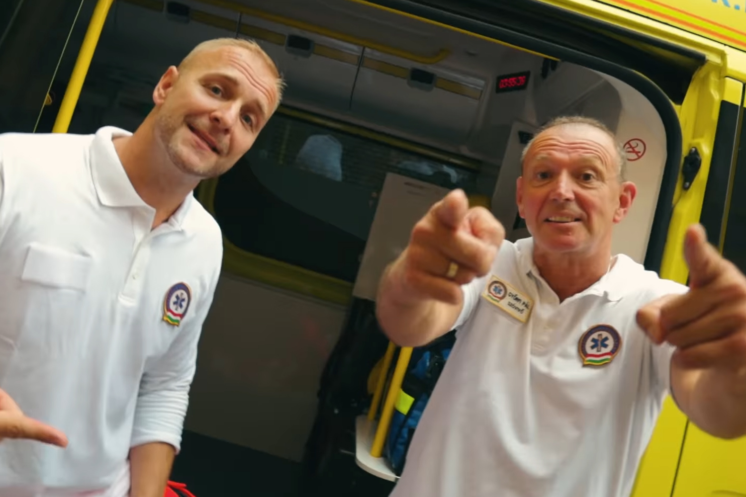 A magyar mentősök is megkapták a magukét