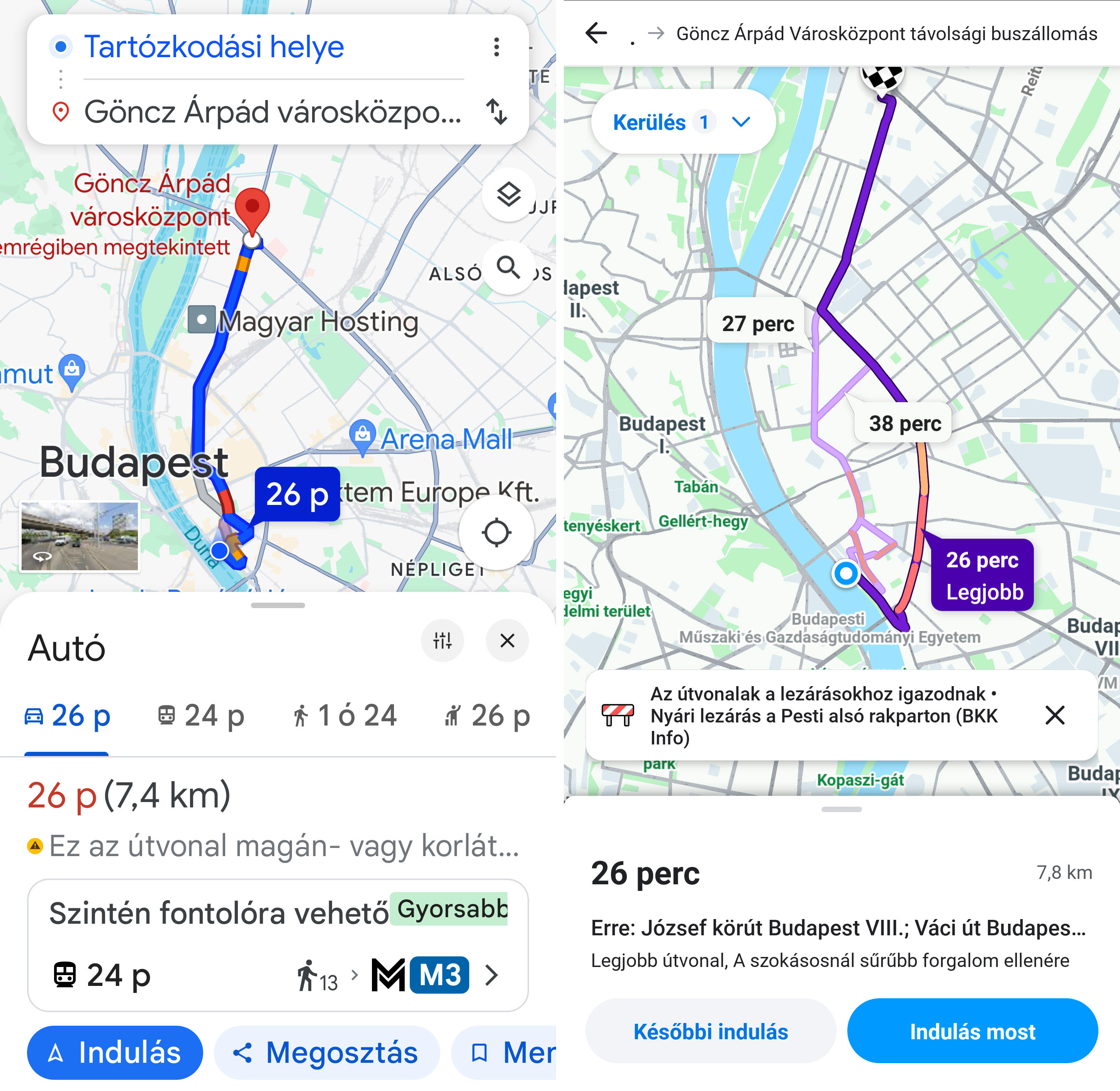 Elvették az autósoktól a rakpartot, megnéztük, mi lett vele 9