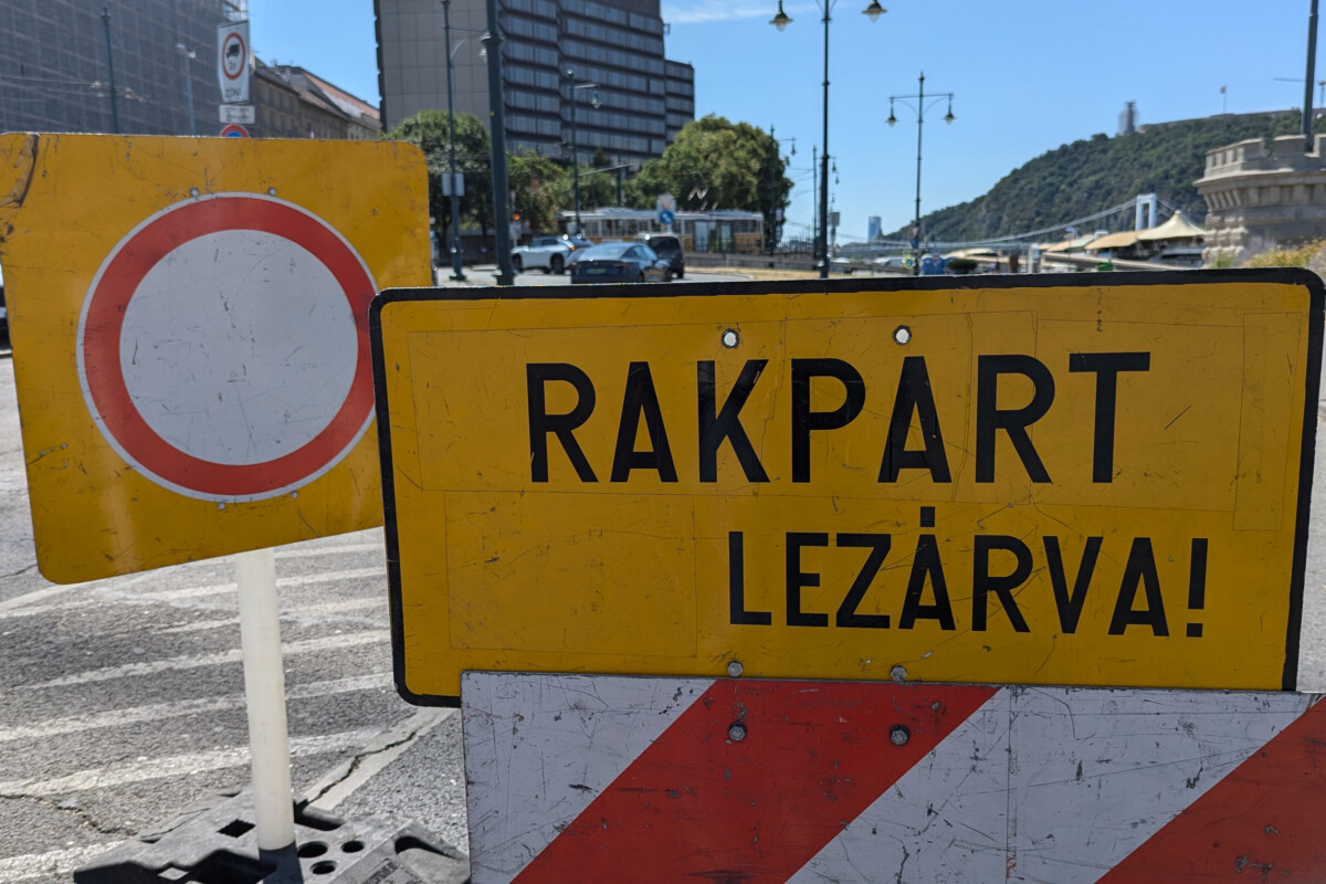 Még többször tiltják ki az autókat a pesti rakpartról, de jól