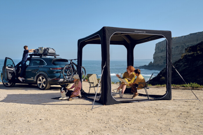 Így kempigeznek a gazdag autósok