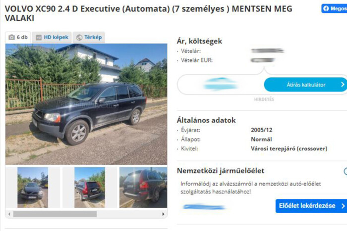 „Mentsen meg valaki” – Egy magyar autóvásárló pokoljárása