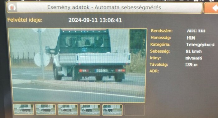 Drága lett a fuvar, két órán belül kétszer nézett bele a traffipaxba 1 | Vezess Drága lett a fuvar, két órán belül kétszer nézett bele a traffipaxba 1